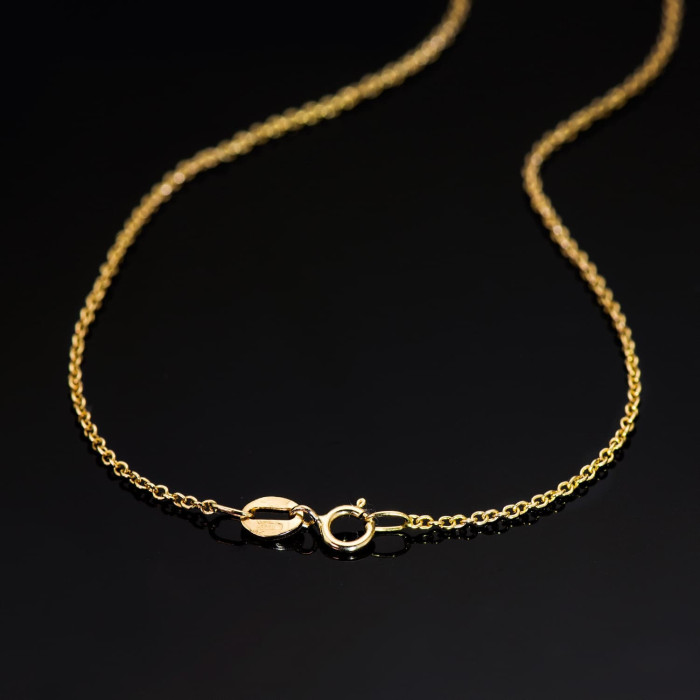 18k Cadena Oro Amarillo Forzada Maciza Ancho: 1,2mm Largo: 40cm | Joyería Gimeno | Tu joyería de confianza en Valencia