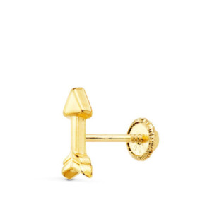 18k Piercing Oreja Oro...