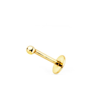 18k Piercing Oreja Oro...
