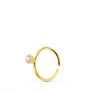 18k Piercing Oro Amarillo...