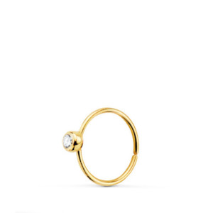 18k Piercing Oro Amarillo...