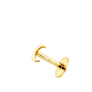 18k Piercing Oreja Oro...