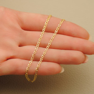 18k Cadena Oro Amarillo...