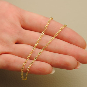 18k Cadena Oro Amarillo...
