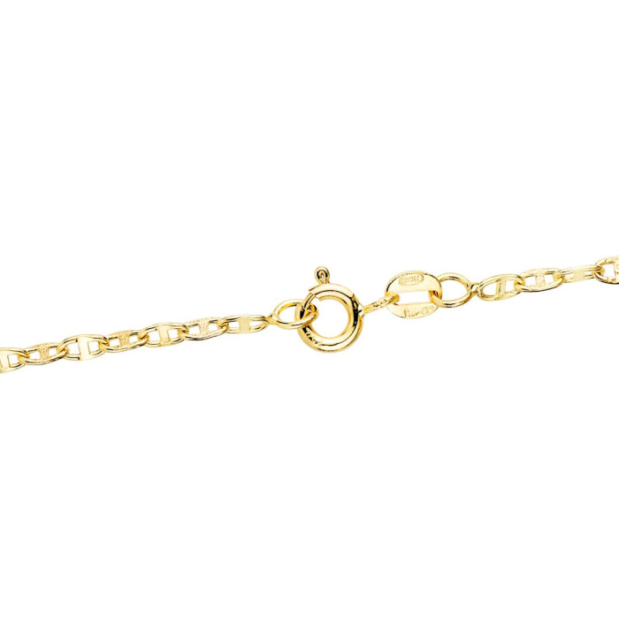 18k Cadena Oro Amarillo Ancla Hueca Largo 50 Cm Ancho 2.5 Mm | Joyería Gimeno | Tu joyería de confianza en Valencia