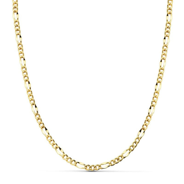 18k Cadena Oro Amarillo Cartier Hueca 3 Mm Largo 60 Cm | Joyería Gimeno | Tu joyería de confianza en Valencia
