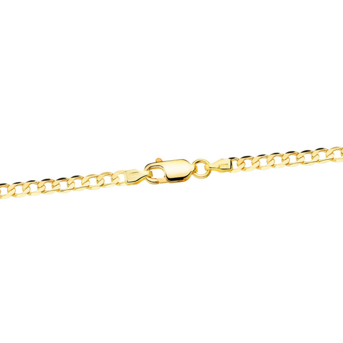 18k Cadena Oro Amarillo Barbada Maciza Largo 60 Cm Ancho 3 Mm | Joyería Gimeno | Tu joyería de confianza en Valencia