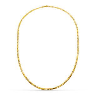 18k Cadena Oro Amarillo Maciza