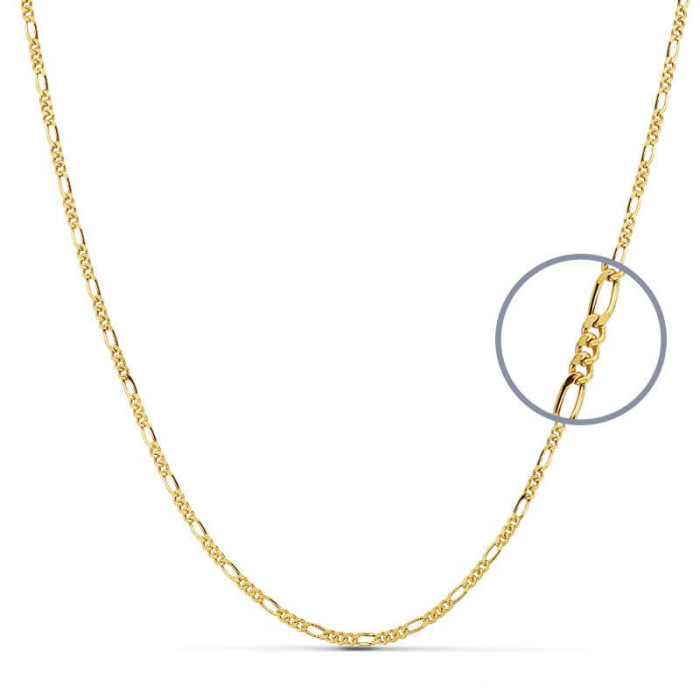 18k Cadena Cartier 60 Cm Hueca 1.50 Mm | Joyería Gimeno | Tu joyería de confianza en Valencia