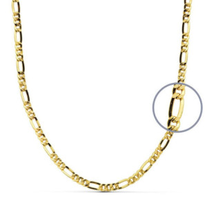 18k Cadena Cartier 50 Cm...