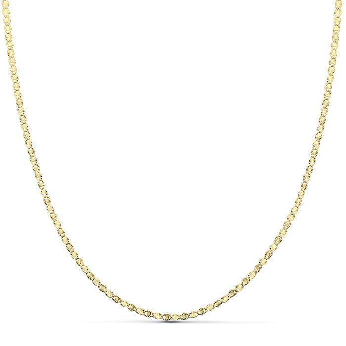 18k Cadena Maciza Diamantada 2 Mm 45 Cm | Joyería Gimeno | Tu joyería de confianza en Valencia