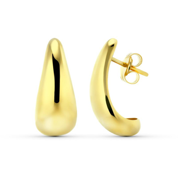 Pendientes de Gota - oro amarillo | Joyería Gimeno | Tu joyería de confianza en Valencia