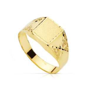 18k Sello Oro Amarillo...