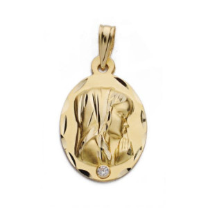 18k Medalla Virgen NiÑa...