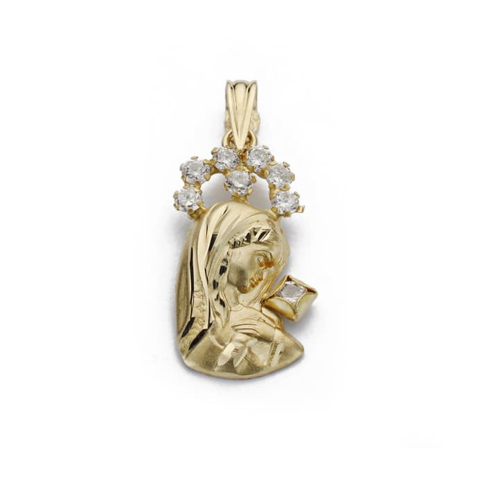 18k Colgante Virgen NiÑa 20x10 Mm | Joyería Gimeno | Tu joyería de confianza en Valencia