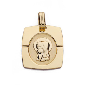 18k Medalla Virgen NiÑa...