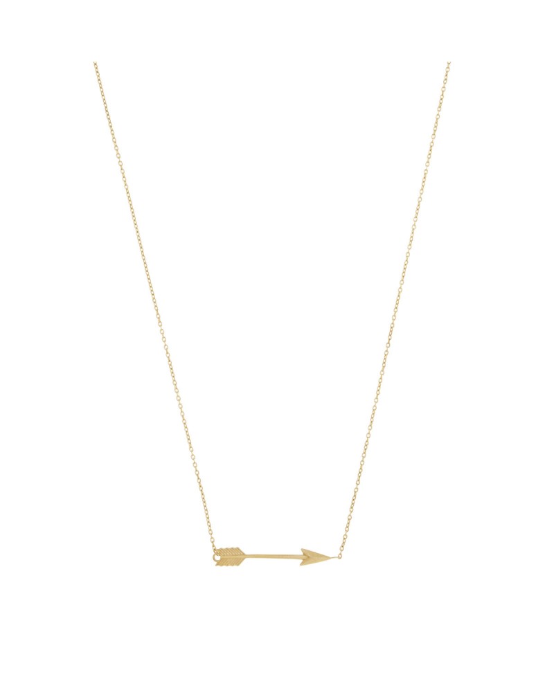 Collar MUA MUA flecha dorada | Joyería Gimeno | Tu joyería de confianza en Valencia