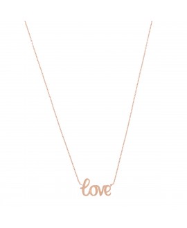 Collar MUA MUA LOVE rose