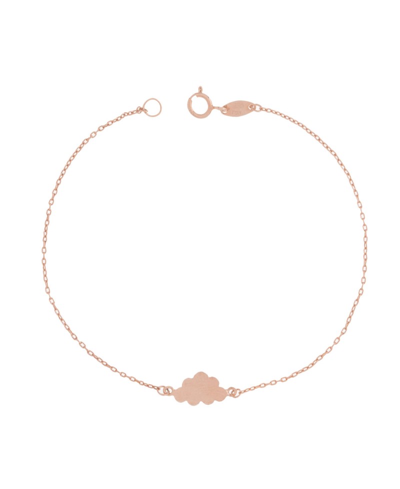 Pulsera MAU MUA nube rose | Joyería Gimeno | Tu joyería de confianza en Valencia