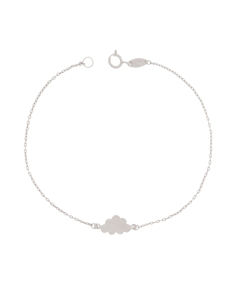 Pulsera MUA MUA nube plata | Joyería Gimeno | Tu joyería de confianza en Valencia