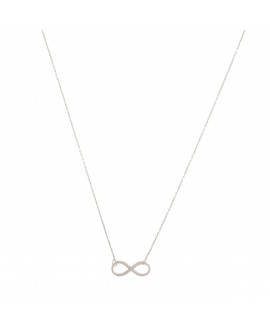 Collar MUA MUA infinito plata