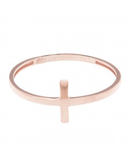 Anillo MUA MUA cruz rose