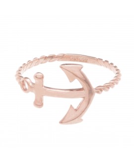 Anillo MUA MUA ancla rose