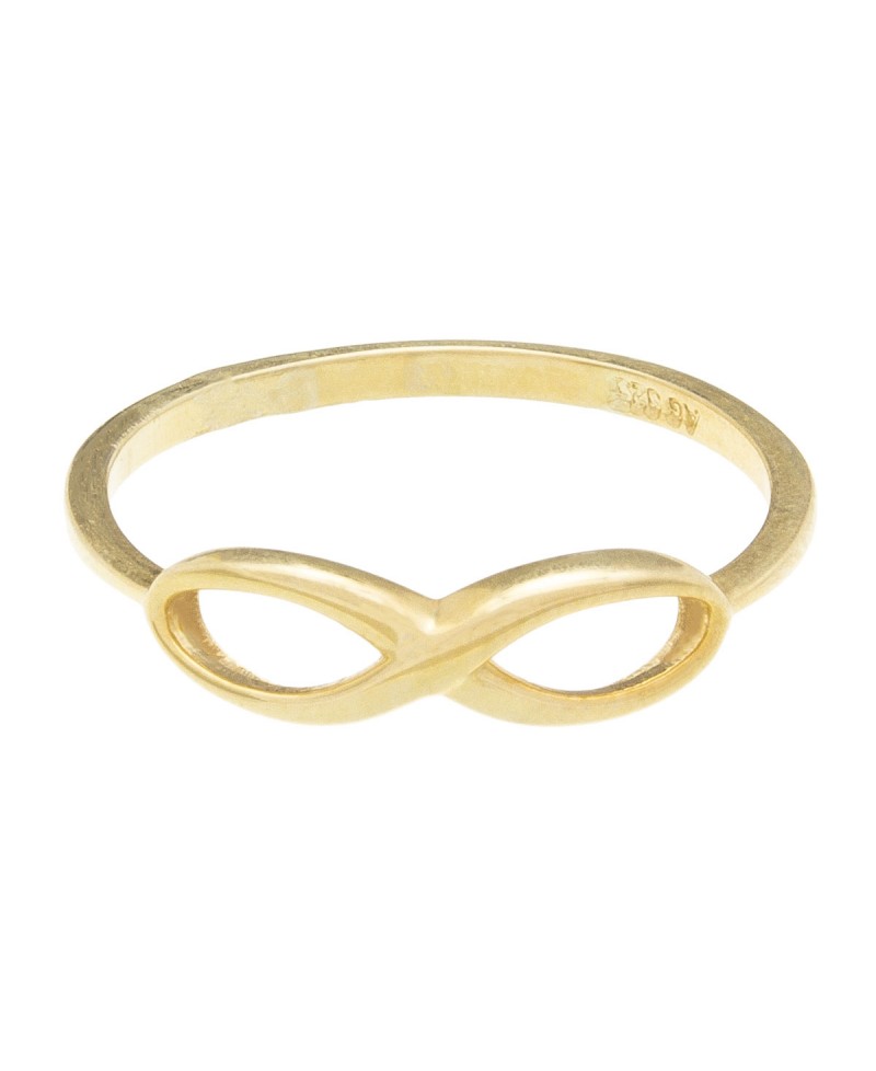 Anillo MUA MUA infinito dorado | Joyería Gimeno | Tu joyería de confianza en Valencia