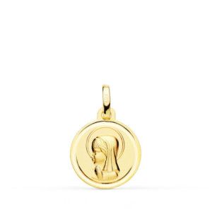 18k Medalla Virgen NiÑa...