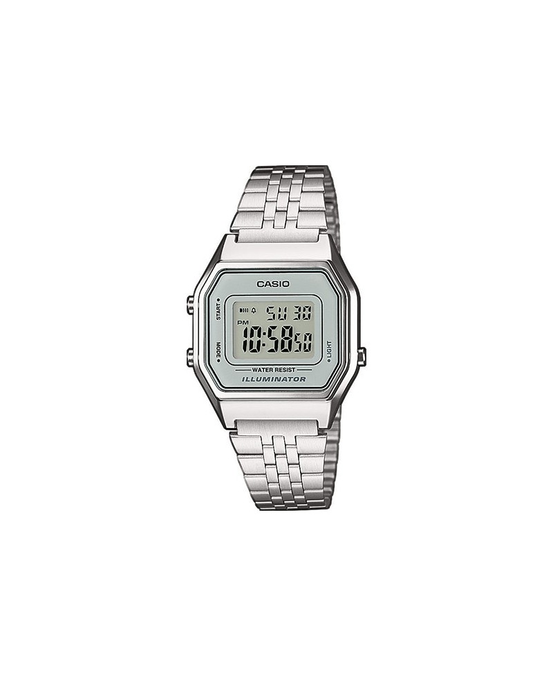 Casio retro gris LA680WEA-7EF | Joyería Gimeno | Tu joyería de confianza en Valencia
