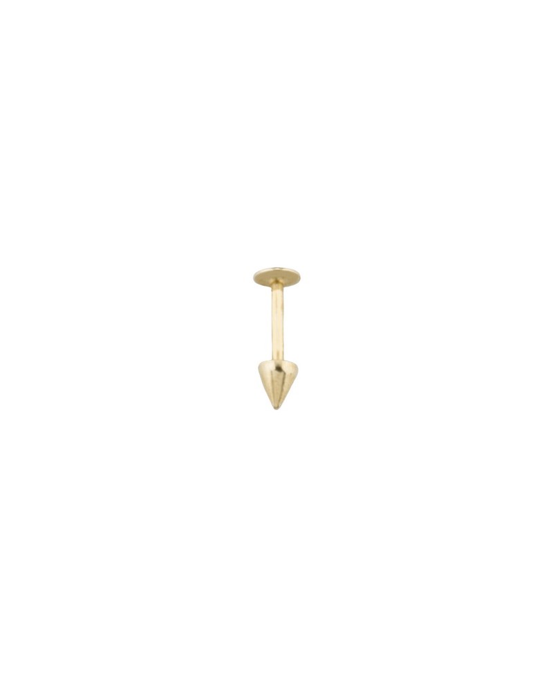 Piercing de boca en oro amarillo | Joyería Gimeno | Tu joyería de confianza en Valencia