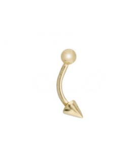 Piercing ombligo/ceja  oro...